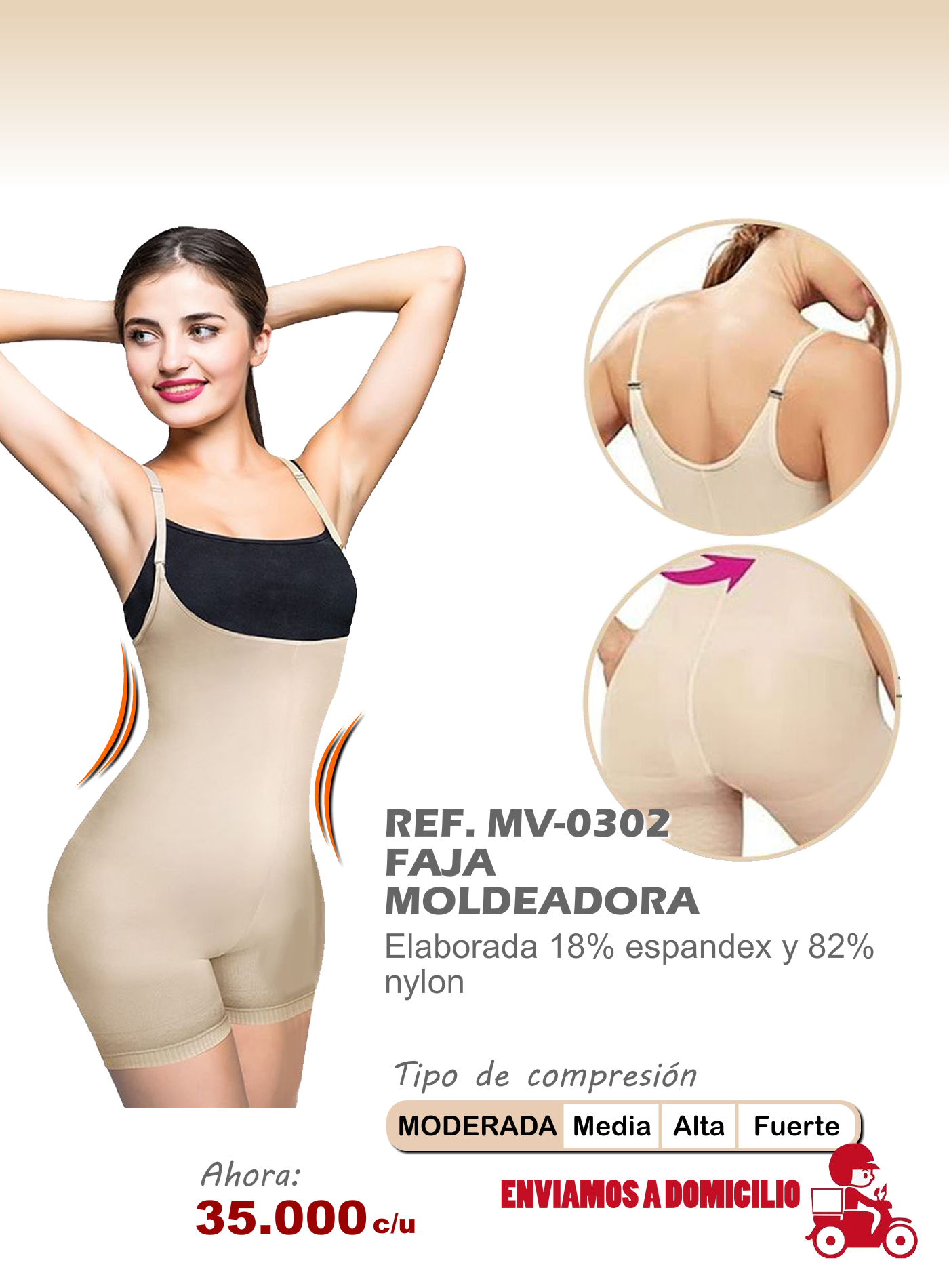 faja moldeadora Bucaramanga